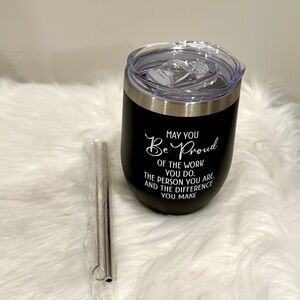 Insulated mug. New. Inspirational/Uplifting message. Perfect for gifting.